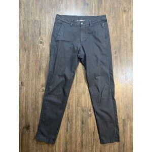 Lululemon Commission Pants Slim Fit Oxford Gray Mens 32x30 Stretch Preppy M5ABXS